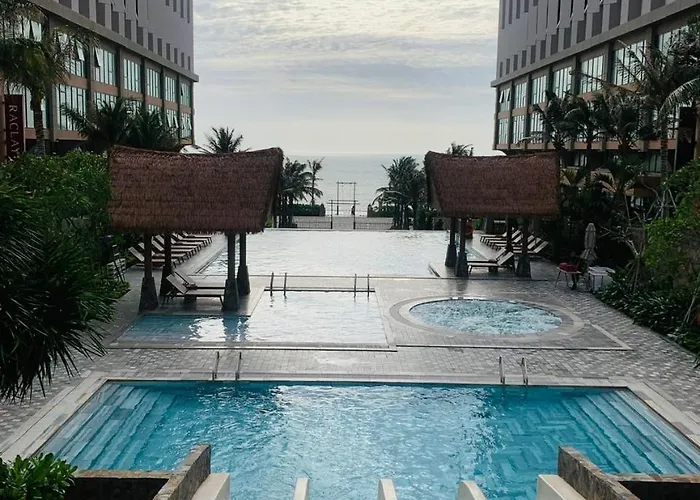 Khách sạn hẻo lánh 1br Direct Seaview - 5 Mins To The - Infinity Pool - Apec Mui Ne Phan Thiết