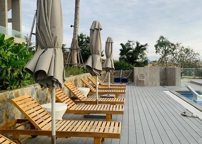 Khách sạn hẻo lánh 1br Direct Seaview - 5 Mins To The - Infinity Pool - Apec Mui Ne Phan Thiết