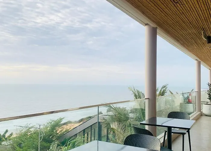 Khách sạn hẻo lánh 1br Direct Seaview - 5 Mins To The - Infinity Pool - Apec Mui Ne Phan Thiết